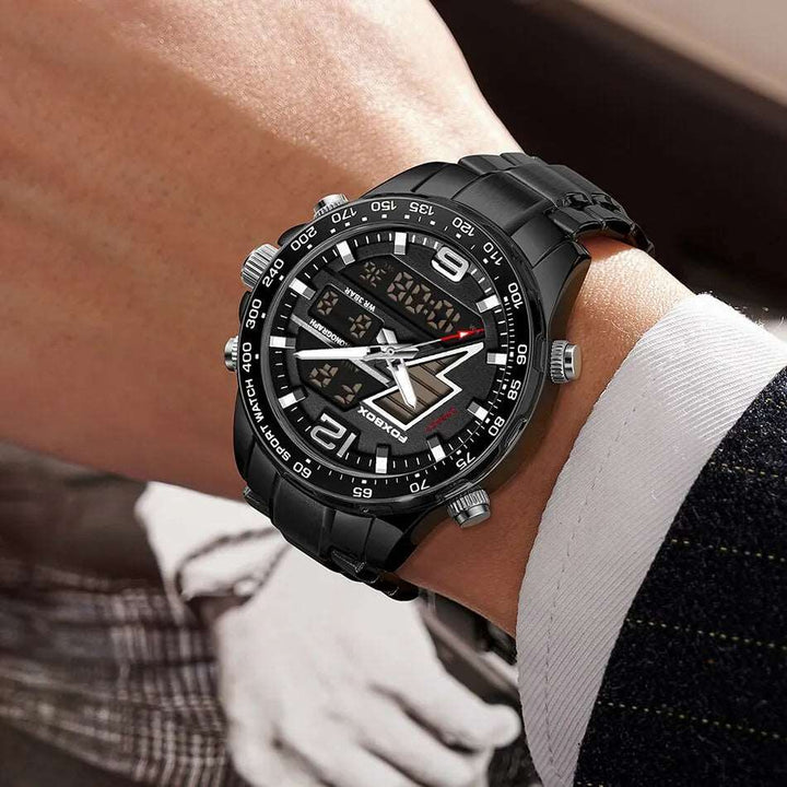 2024 FOXBOX 2024 LUXURY Men's Smartwatch Sports Automatic Water - resistant Handmade Birthday gift - multishop