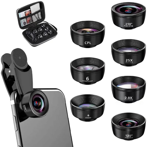 3in1 Fisheye Micro Camera Lens - multishop
