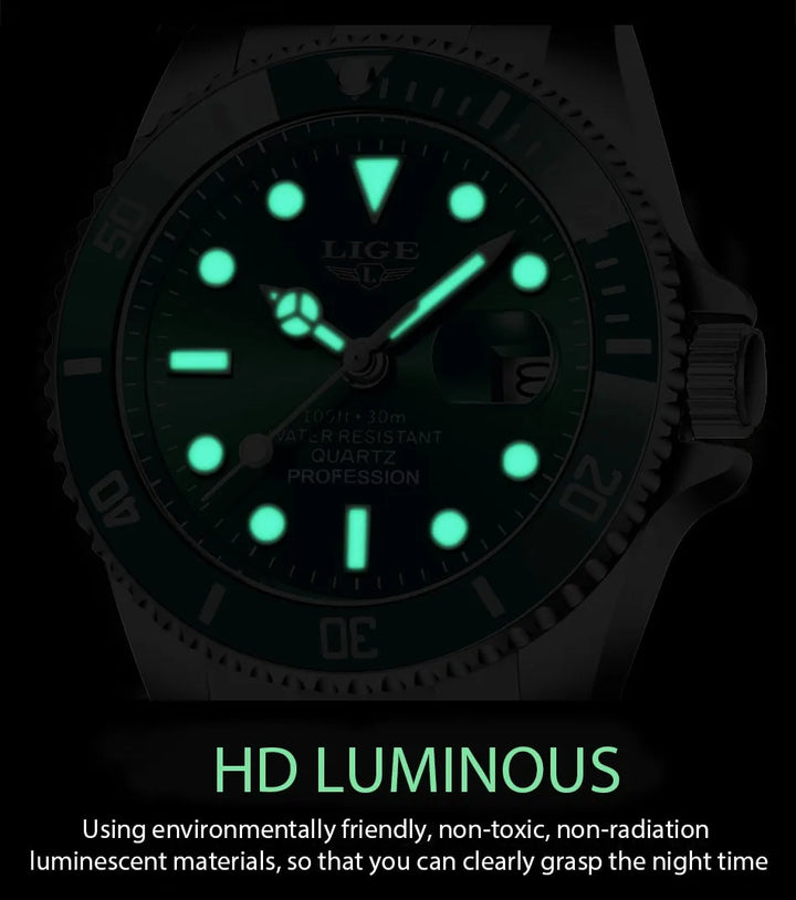 2023 LIGE Brand Luxury watch - multishop