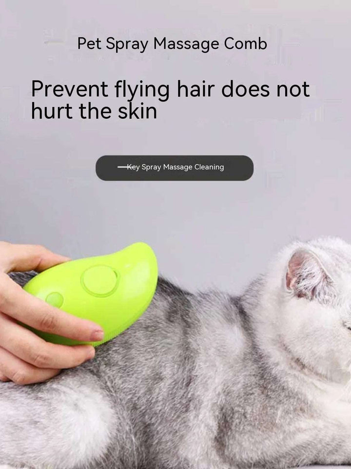 Pet Electric Spray Massage Comb - multishop